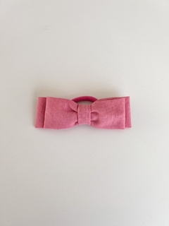 Laço chanel de linho na internet