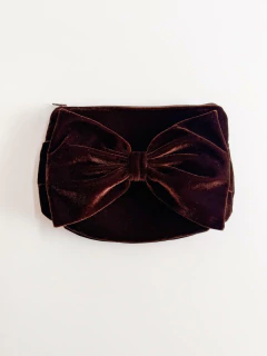 Clutch Velvet Bow - loja online
