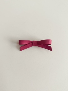 Laço Bella de couro - Lili Bowtique