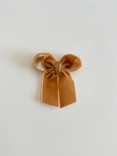 Laço Bella de veludo M - Lili Bowtique