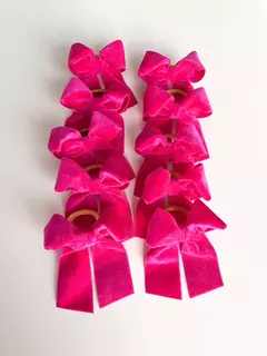 Porta Guardanapo laço Bella de veludo - Lili Bowtique