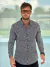 Camisa rombo negro