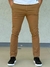 Jean semi recto chino marron - comprar online