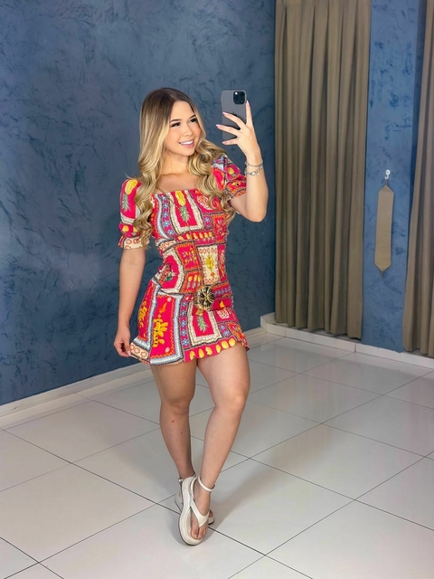 VESTIDO PATY MANGUINHA