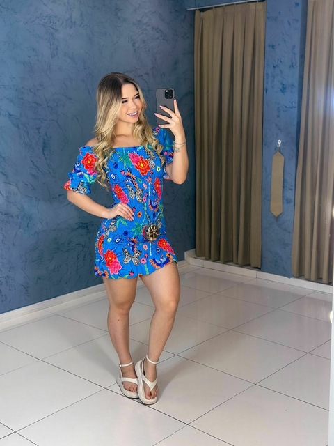 VESTIDO PATY MANGUINHA