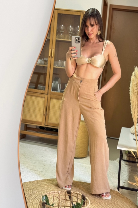Pantalona Cora Caqui - comprar online