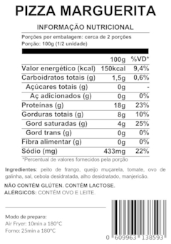 Pizza Low Carb - Marguerita na internet