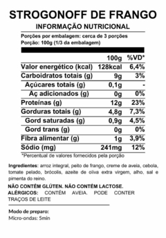 Strogonoff de frango - comprar online