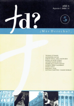 Revista Ciencias Jurídicas:¿Más Derecho? 5 Rúst.