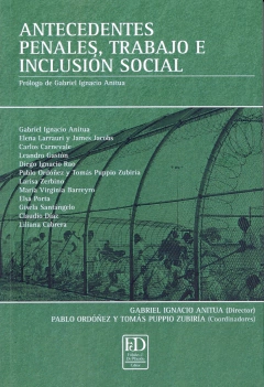 Antecedentes penales, trabajo e inclusión social. - comprar online