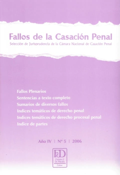 Fallos de la Casación Penal N° 5.