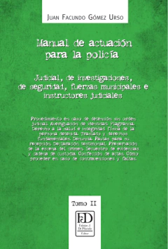 Manual de actuación para la policía judicial T2.