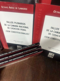 Fallos plenarios de la Cámara Nacional de Casación. ¿Son constitucionales? en internet