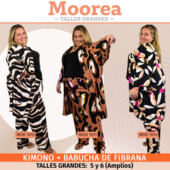 Babucha + Kimono Conjunto En Talles Especiales De Mujer