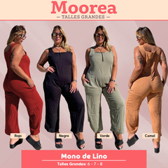 Enterito Mono de Lino en Talles Grandes