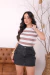 Blusa Ariana Canelado Premium - 0120225 na internet