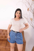 Blusa Lais Canelada Premium - 0120226 - Aihpos Boutique
