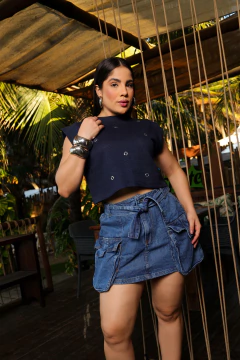 Blusa C/ Ilhós Vanessa - 0120275 - comprar online