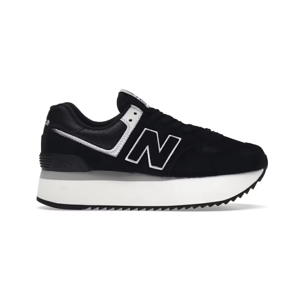 New Balance 574+ Plus Platform Black