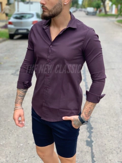 Camisa Lisa Uva - comprar online