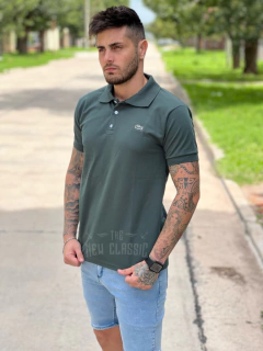 Chomba Lacoste Verde - comprar online