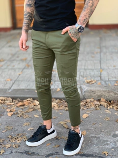 Chino de Bengalina Verde