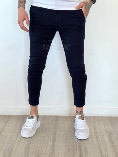 Chino Gabardina Azul en internet