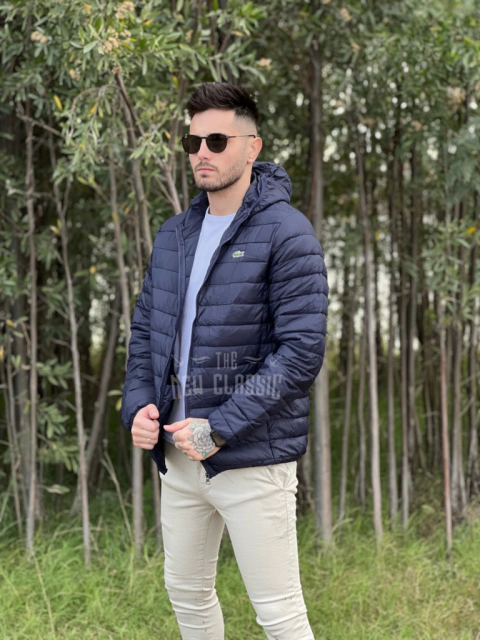 Campera Inflable Lacoste
