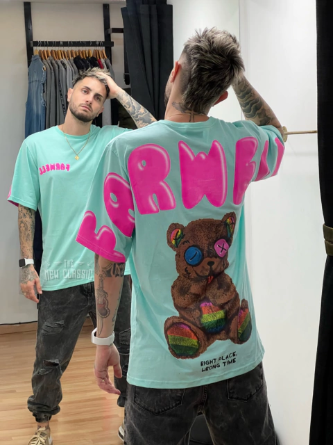 Remera Oversize Teddy Place