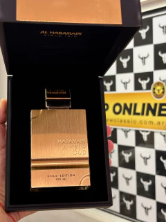 Perfume Amber Oud Al Haramain Gold Edition EDP 120 ml. en internet