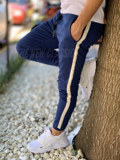 Jogger Azul con tira