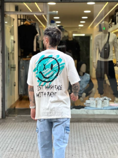 Remera Oversize Face Paint