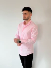 Camisa lisa rosa - comprar online