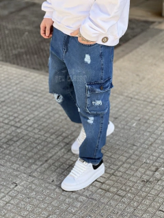 Jean mom Drake cargo