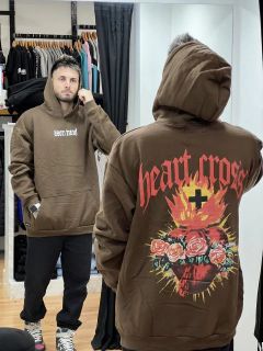 Buzo Oversize Heart Cross - comprar online