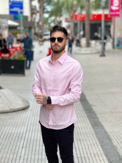 Camisa Lisa Rosa