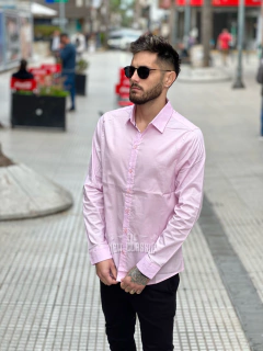 Camisa Lisa Rosa - comprar online