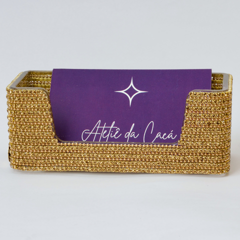 porta-cartão-mesa-strass