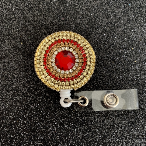 porta-cracha-luxo-strass-pronta-entrega-vermelho