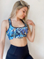 Top Open Back Estampado - Gymnova Fit