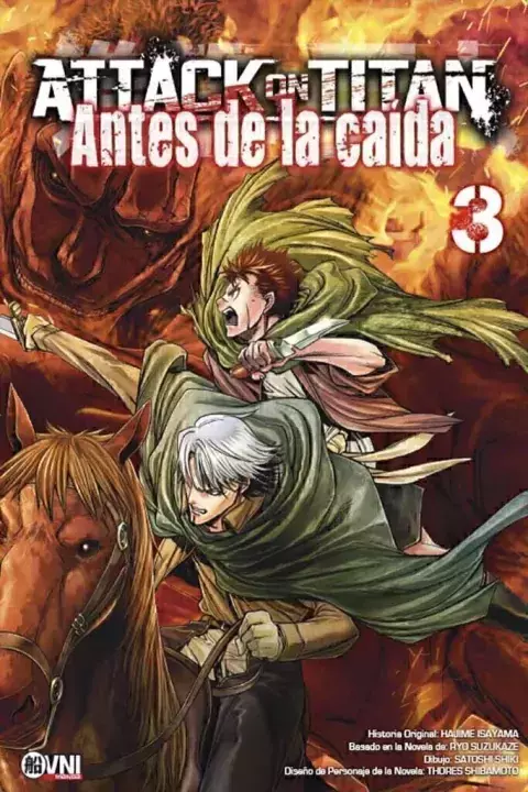 Attack on Titan - Antes de la Caída Tomo 3