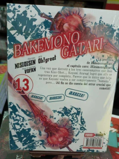 Bakemonogatari Tomo 13 en internet