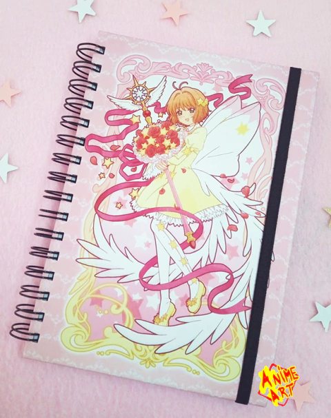 Cuaderno A5 Tapa Dura - Cardcaptor Sakura Clear Card - Rayado