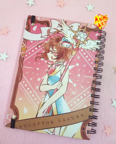 Cuaderno A5 Tapa Dura - Cardcaptor Sakura Clear Card - Rayado - comprar online