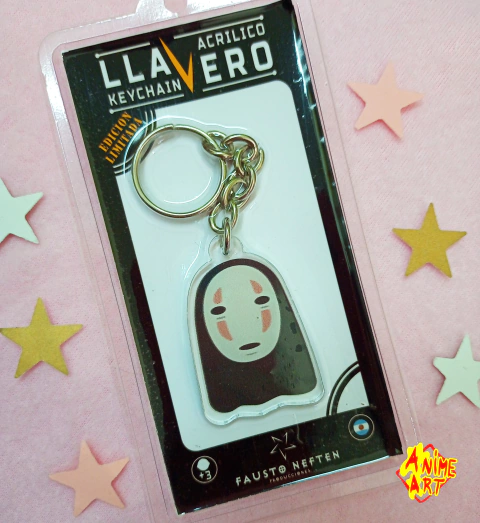 Llavero Acrilico - Ghibli Sin Cara