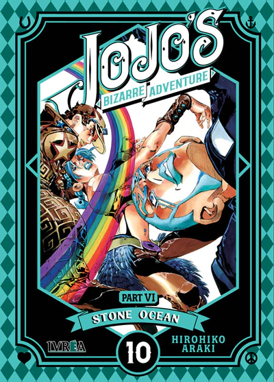 Jojo's Bizarre Adventure Stone Ocean - Tomo 10