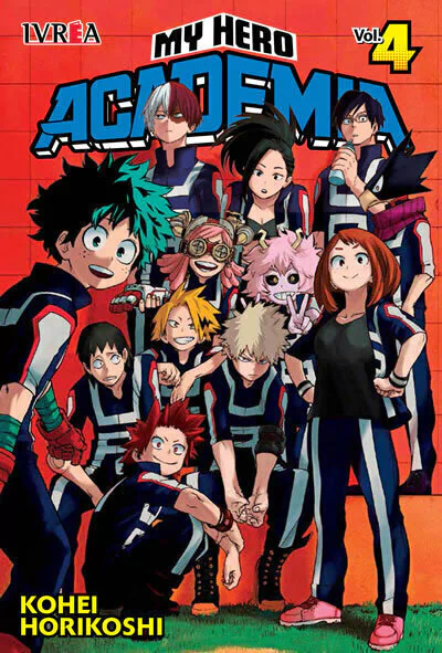 My Hero Academia Tomo 4