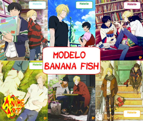 Separadores de Materias N°3 x6 - Banana Fish