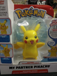 Figura Pokemon My Partner Pikachu - con sonido y movimiento en internet