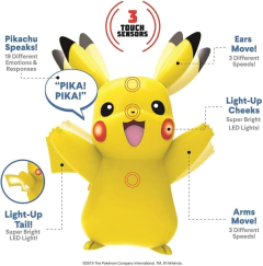 Figura Pokemon My Partner Pikachu - con sonido y movimiento - comprar online